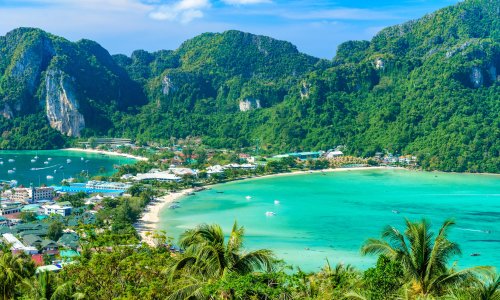 Phi Phi, Krabi, Railay i kolorwe łodzie w Tajlandii (13).jpg